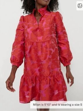 Tuckernuck Red-Pink Palmerston Dress